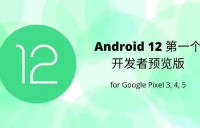 Android 12 第一个开发者预览版已经可以下载了，支持 Pixel 3 以上设备 24