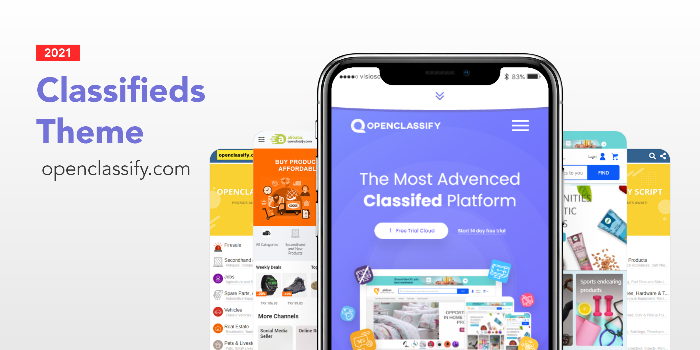 Openclassify - Classified & Marketplace Platform PHP Script - Cover Image