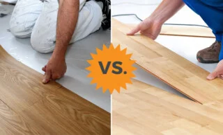 vinyl flooring or laminate