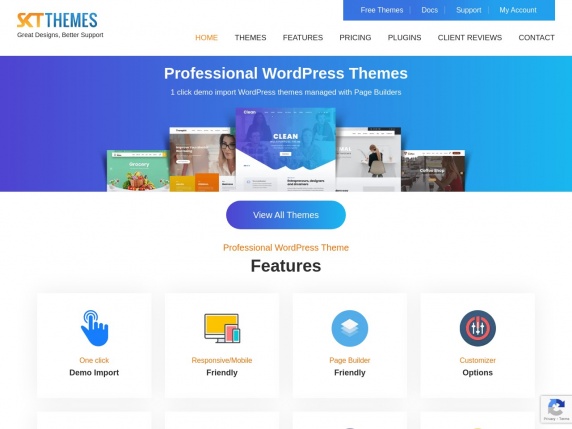 Web de SKT Themes