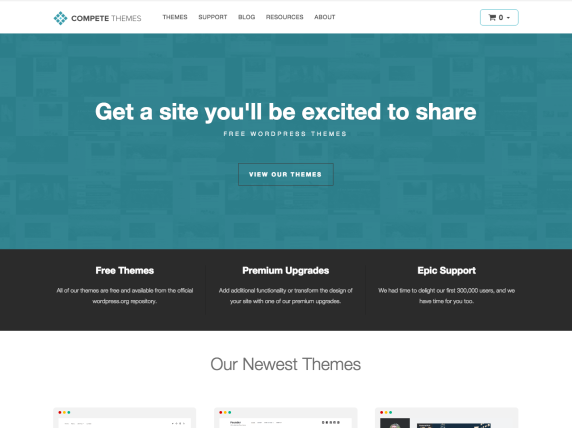 Web de Compete Themes