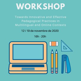 Jornadas «CLIL Workshop: Towards Innovative and Effective Pedagogical Practices in Multilingual and Online Contexts»