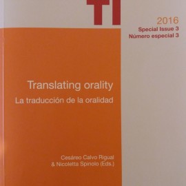 Translating orality / La traducción de la oralidad