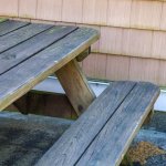 Moss and black stains on wood, siding or concrete patios can be cleaned without residual damage by using low-powered pressure washing, also known as a soft wash. (Photo by Katelin Kinney)