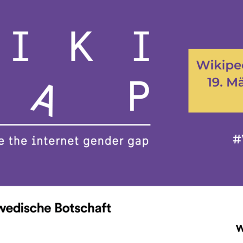 #WikiGap Workshop – Wikimedia kooperiert mit Schwedischen Botschaften