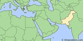 Location of Rawalpindi