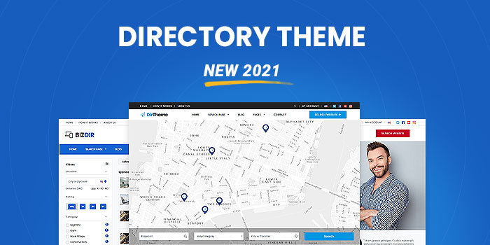 Business Directory Theme  (New 2021)  - Download Now! - Cover Image