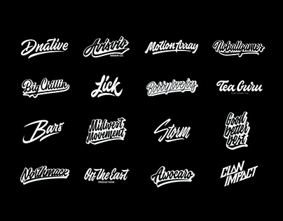 Lettering Logos Collection Vol. 4