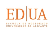 Logo EDUA. Escola de Doctorat de la Universitat d'Alacant