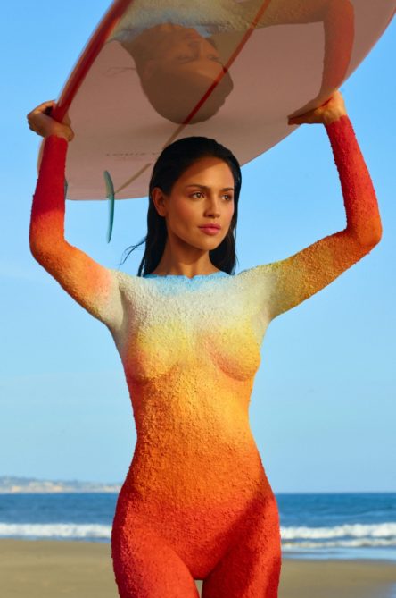 Vogue Singapore April 2021 - beauty fragrance perfume Louis Vuitton ON THE BEACH_EIZA GONZALEZ