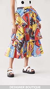 Stella Jean - Multicolor Skirt