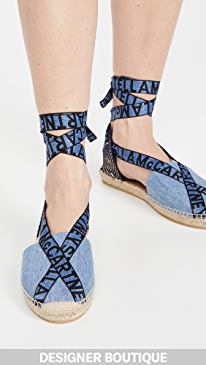 Stella McCartney - Gaia Denim Espadrilles