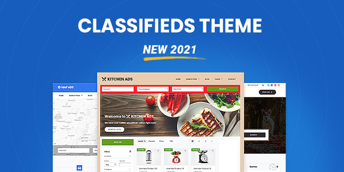 Classifieds Theme  (New 2021)  - Download Now! - Cover Image
