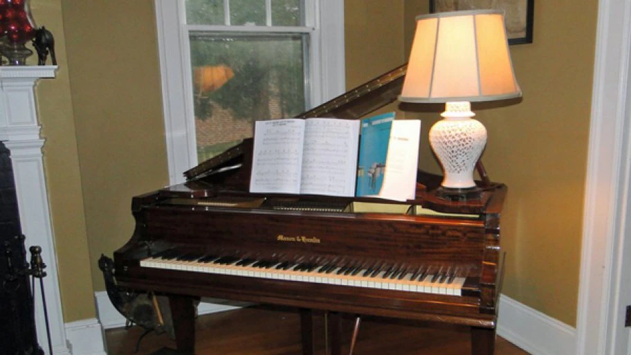 When experiencing an unknown vibration, the piano owner should examine the lamp, picture frame or any other nearby objects that may be causing the problem, says Kafig. (Photo courtesy of Angie&#039;s List member Joanna H. of Baltimore)