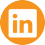 orange linkedin icon