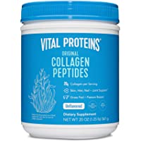 Vital Proteins Collagen Peptides Powder - Pasture Raised, Grass Fed, unflavored 20 oz