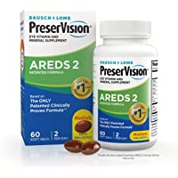 PreserVision AREDS 2 Eye Vitamin & Mineral Supplement, Contains Lutein, Vitamin C, Zeaxanthin, Zinc & Vitamin E, 60 Mini…