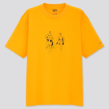 Jean-Michel Basquiat Warner Bros. Ut (Short-Sleeve Graphic T-Shirt), Yellow, Medium