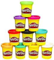 Play-Doh Modeling Compound 10-Pack Case of Colors, Non-Toxic, Assorted, 2 oz. Cans, Ages 2 and up, Multicolor