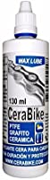 CeraBike WAXLUBE. LUBRICANTE Base Cera para Cadena con PTFE, Grafito Y Ceramica (130ML). WWW.CERABIKE.COM