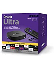 Roku Ultra 2020 | Streaming Media Player HD/4K/HDR/Dolby Vision with Dolby Atmos, Bluetooth Streaming, and Roku Voice Remote with Headphone Jack and Personal Shortcuts, includes Premium HDMI Cable