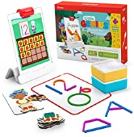 Osmo - Little Genius Starter Kit for iPad + Early Math Adventure - 6 Educational Learning Games - Ages 3-5 - Counting,...