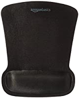 Amazon Basics Gel Computer Mouse Pad with Wrist Support Rest