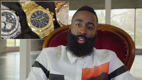  James Harden Owns the Iciest Watch You've Ever Seen