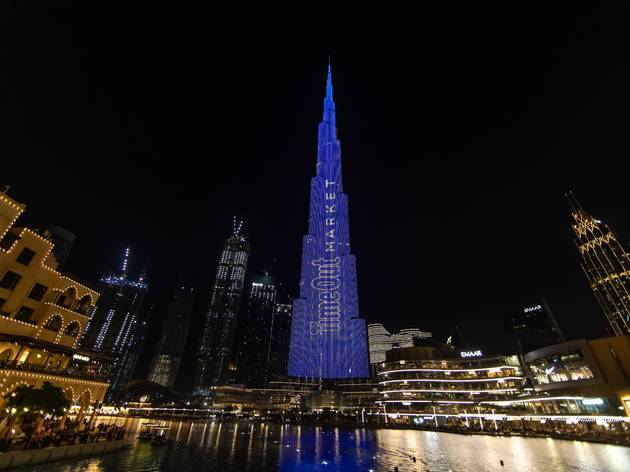 Time Out lights up Dubai’s Burj Khalifa