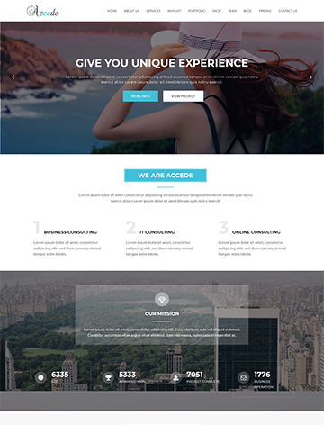 Accede – Digital Agency WordPress Theme - 