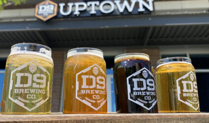 D9 Brewing is now open Uptown. Seltzer slushies and outdoor pavilion to come