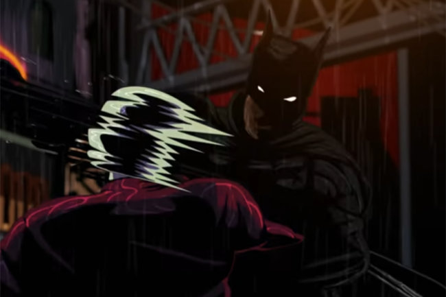 Трейлер "Бэтмена" пересняли в стиле комиксов