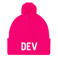 Pom Pom DEV Hat (Multiple Colors)