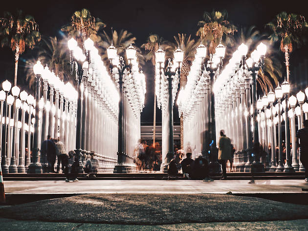 Urban Light at LACMA