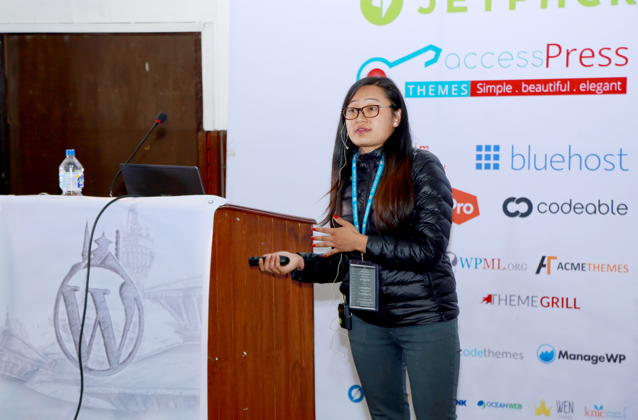 Speaking at WordCamp Kathmandu 2016 S Rai