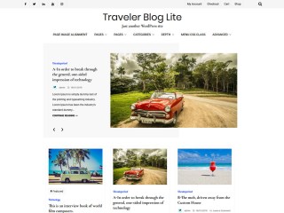 Traveler Blog Lite