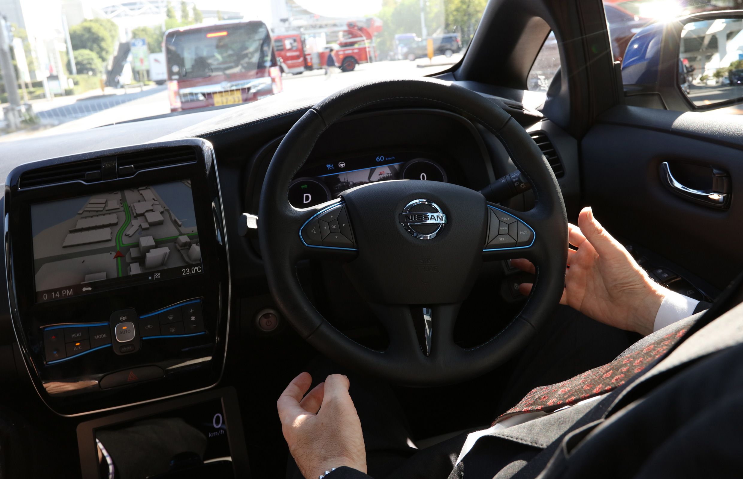 Autonomous Nissan Leaf