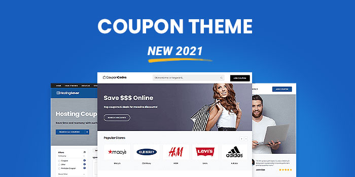 Coupon & Affiliate Theme  (New 2021)  - Download Now! - Cover Image