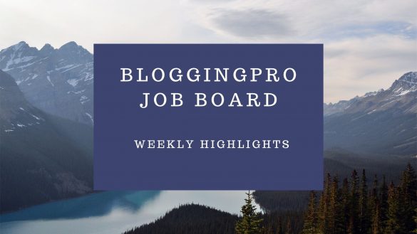 bloggingpro job board