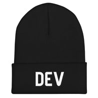 Black DEV Beanie