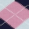 Men Argyle Socks, Pink, Swatch