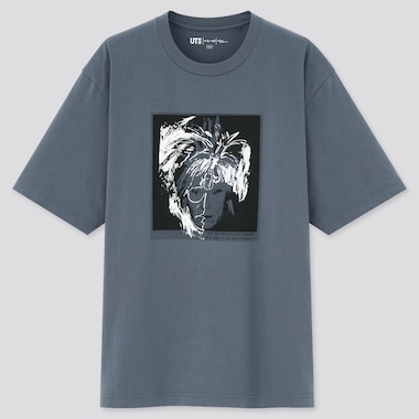 Andy Warhol X Kosuke Kawamura Ut (Short-Sleeve Graphic T-Shirt), Gray, Medium