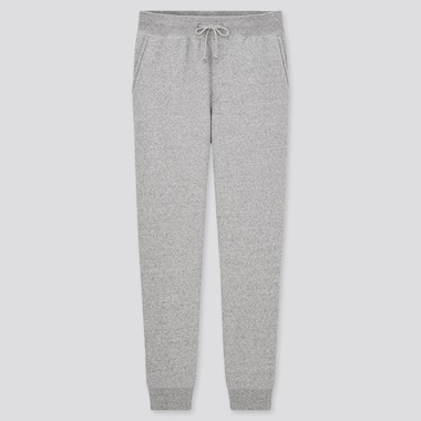 Men Pile-Lined Sweatpants, Gray, Medium