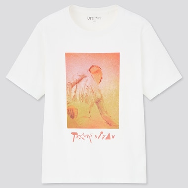 Troye Sivan Ut (Short-Sleeve Graphic T-Shirt), White, Medium