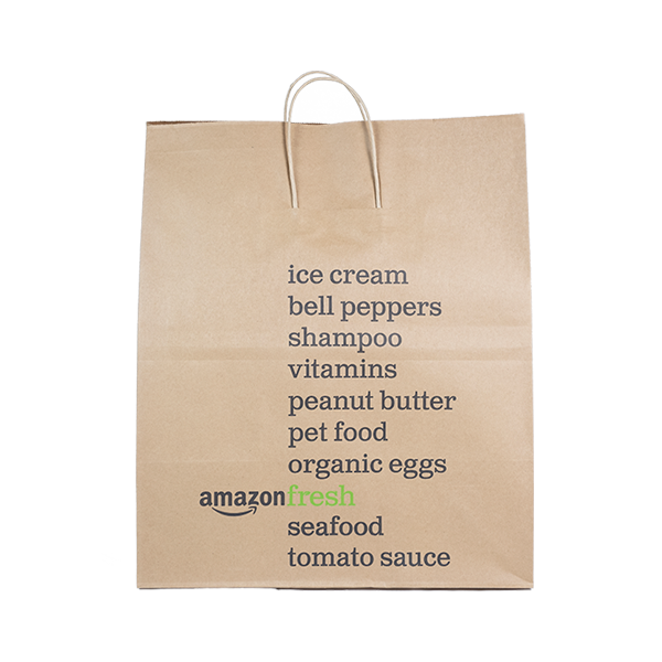 Amazon Fresh Paper Bag