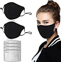 50 Pcs Disposable Face Mask, 3-Ply Breathable & Comfortable Filter Safety Mask, Anti Dust Breathable Disposable Earloop...