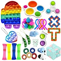 28 Pack Sensory Toys Set, Relieves Stress and Anxiety Fidget Toy for Children Adults, Special Toys Assortment for...