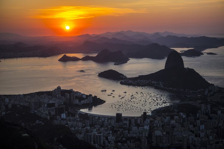 Olympic Venues Spread Across Rio Highlight The City's Economic And Social Disparity