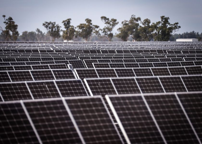 Solar Farm As Australians Favor Clean Energy Over Gas for Economic Revival