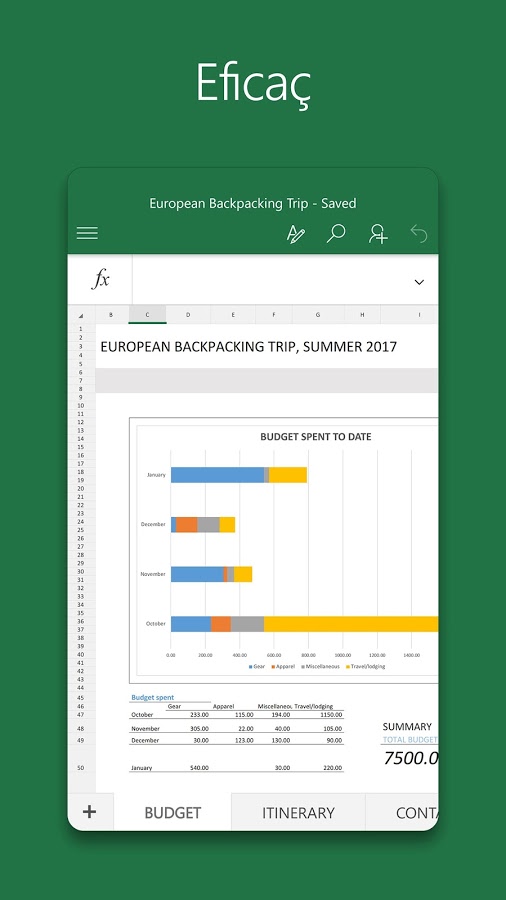 Imatge destacada 1 del Excel Mobile